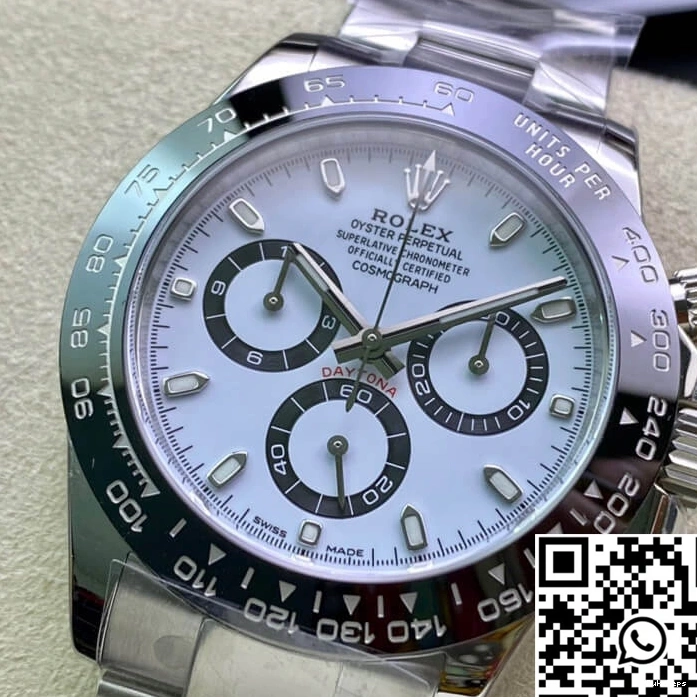 M116500LN-0001 Cosmograph White Rolex Dial Daytona Factory Clean 1220